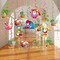 30 Pieces Summer Christmas Hanging Swirls Decor July Summer Hanging Swirl Christmas Ceiling Wall Streamers Decoration Summer Beach Party Supplies Foil Swirl for Xmas Holiday Party Supplies